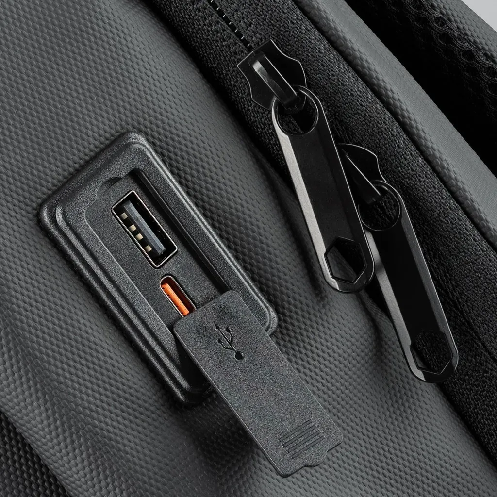 Sac à dos ordinateur à coque rigide imperméable pour voyage et bureau