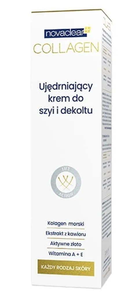 Novaclear Collagen Crème Raffermissante Cou et Décolleté Anti-âge 50 ml
