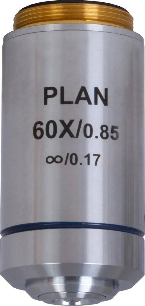 Objectif Levenhuk MED 60x plan achromatique fini les images floues