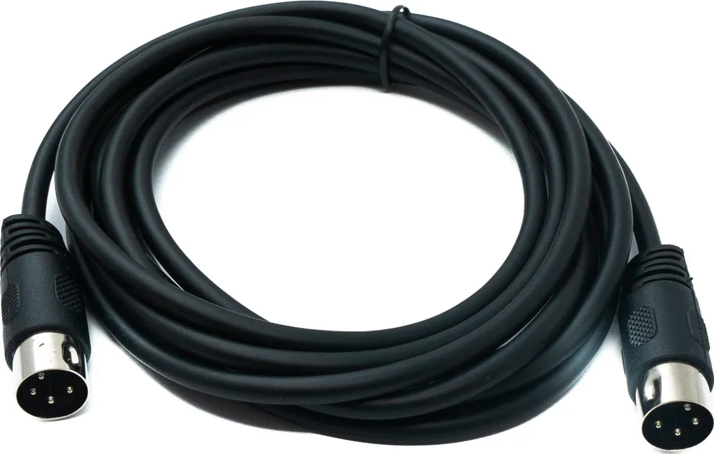 Cavo S-Video 3m Nero SYSTEM-S - Cavo Video 4 Pin DIN per PC e Monitor