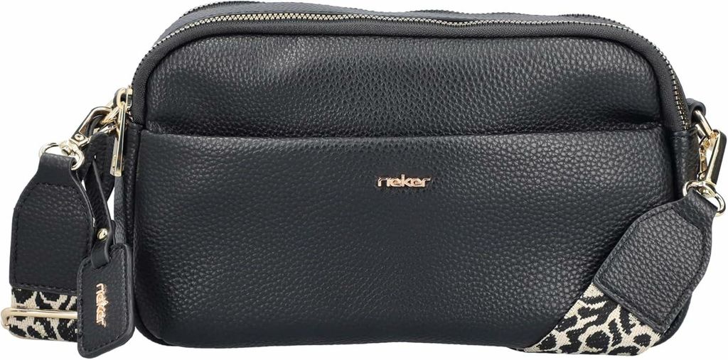 Rieker damesaccessoires, tas, zwart, voor vrijetijdskleding Productafbeelding 