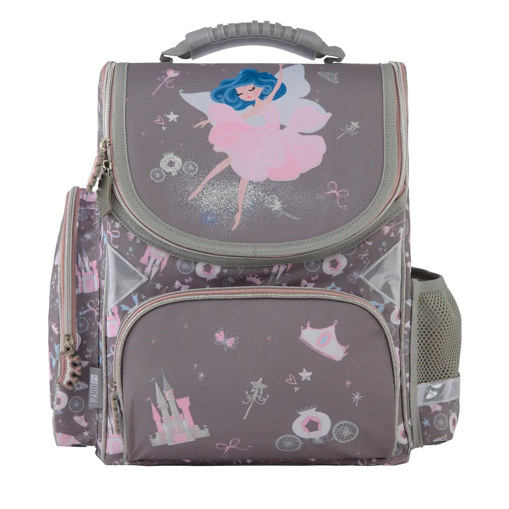 Cartable Fille Motif Danseuse : Sac à Dos d'École avec Bretelles Matelassées