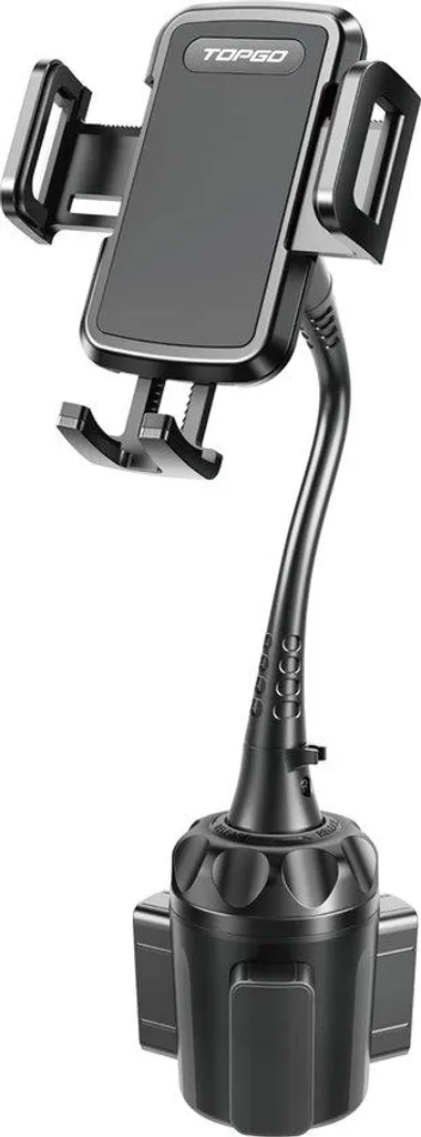 Support de téléphone voiture rotatif 360° avec bras réglable et robuste