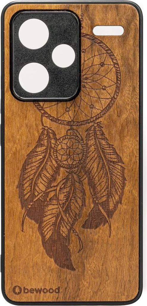 Bewood Holzhülle für Xiaomi Redmi Note 13 Pro Plus 5G DREAMCATCHER IMBUIA