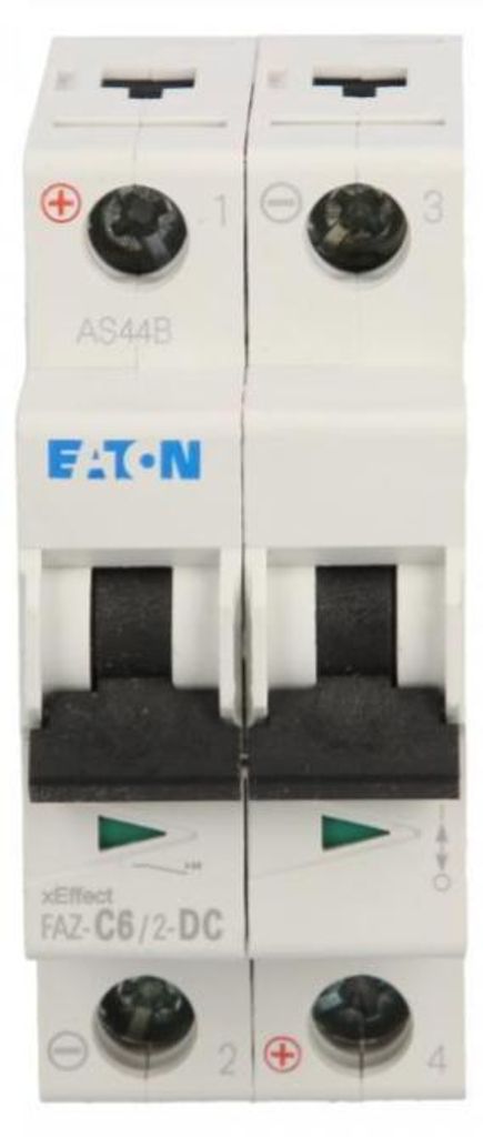 Eaton FAZ-C4/1-DC, Miniatúrny istič, Typ C, IP20, IP40 Obrázok produktu 