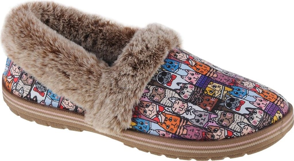 Skechers Hausschuhe BOBS TOO COZY - CHIC CAT Damen Produktbild 