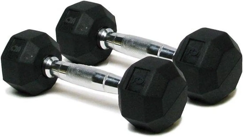 Haltères 2,3 kg pour tonification musculaire et gym douce à la maison