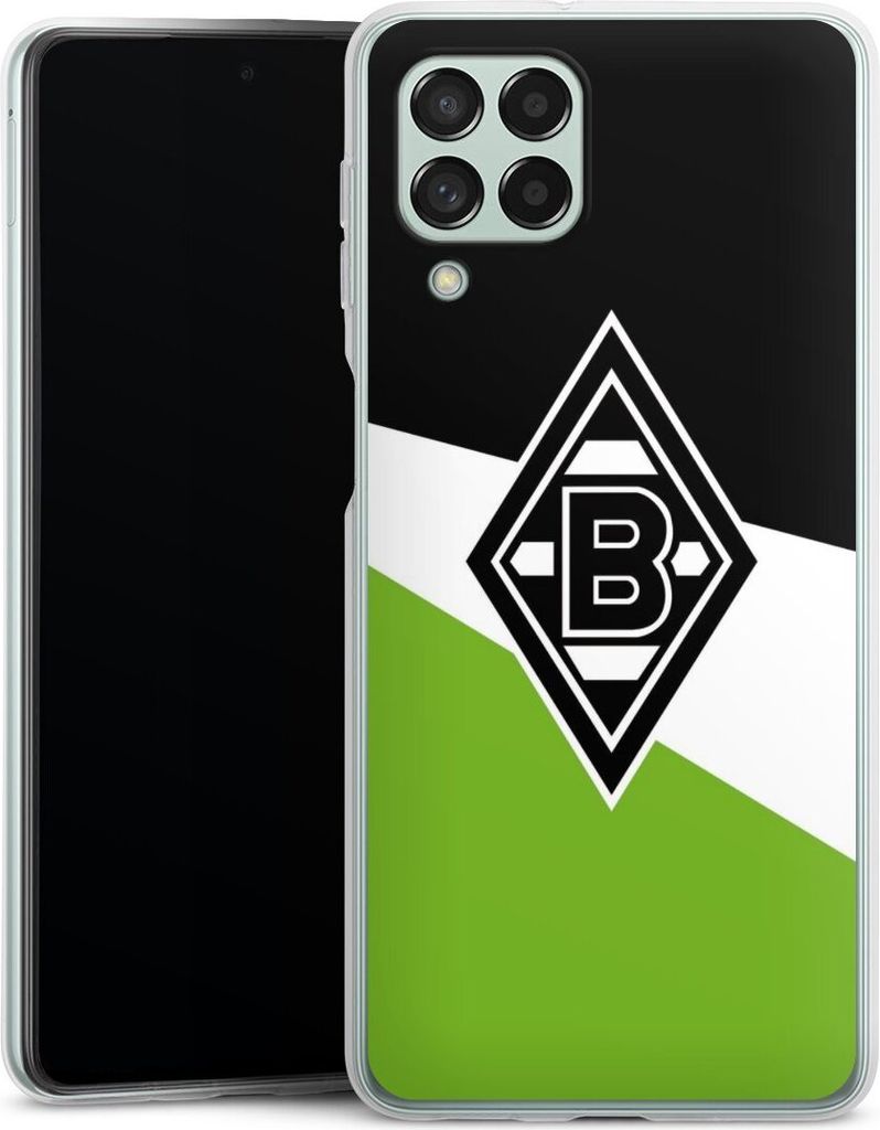 DeinDesign Handyhülle für Samsung Galaxy M53 5G Silikon Hülle Case Smartphone Schutzhülle Borussia Mönchengladbach Gladbach Offizielles Lize...