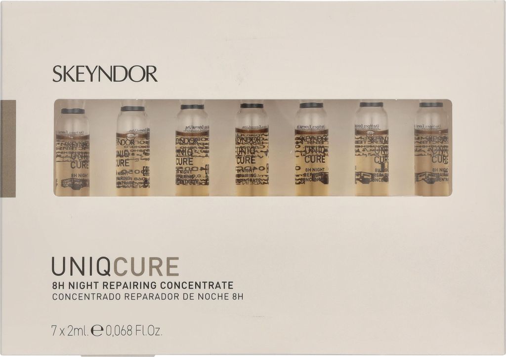 Skeyndor Uniqcure 8h Night Repairing Concentrate Set 14ml
