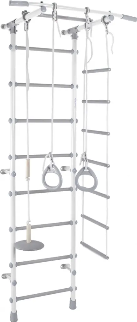 Espalier métallique Pastel 1 Blanc pour enfants : Mur de gymnastique