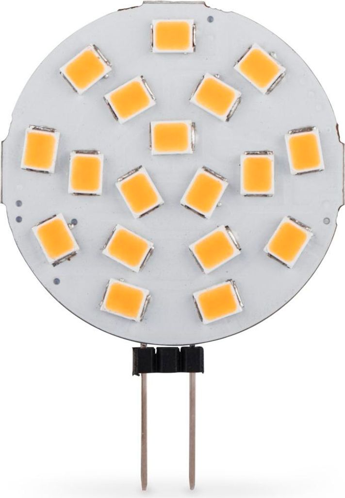 XAVAX LED-Lampe, G4, rund, 250lm ersetzt 25W, Stiftsockellampe, Warmweiß (00112933)