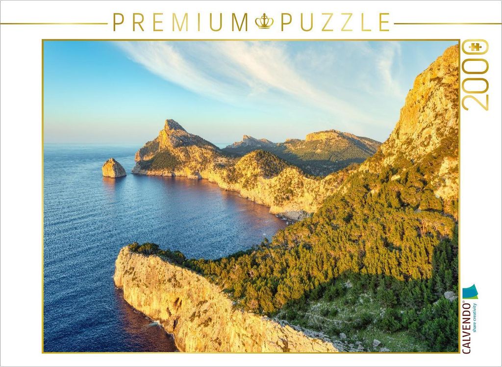 CALVENDO Puzzle Mirador de Es Colomer auf Mallorca | 2000 Teile Lege-Größe 90x67cm Foto-Puzzle für glückliche Stunden
