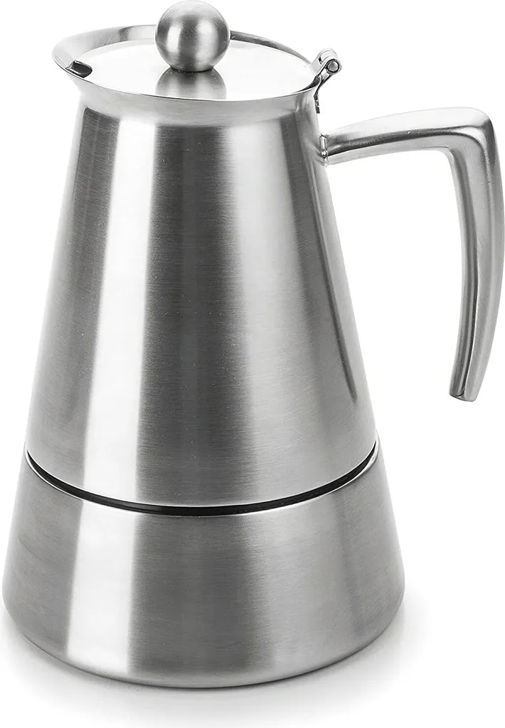 Cafetière Lacor Hyperuxe 10 tasses en inox pour un expresso riche