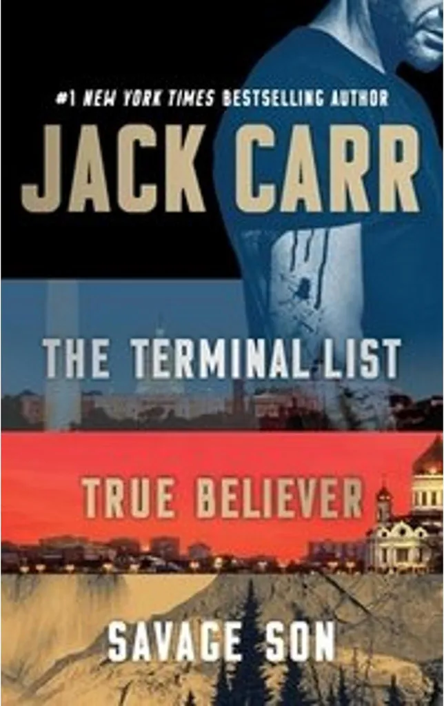 Coffret de livres Terminal List par Jack Carr - 5 romans de suspense