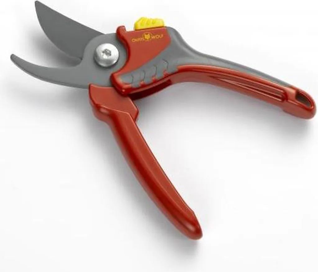Sécateur WOLF OG200 anti-douleur coupe franche 22mm pour jardinage
