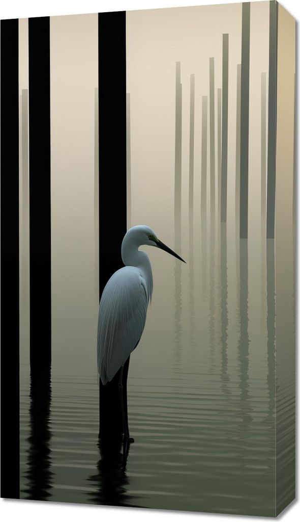 Bild 40x70cm Wassernebel