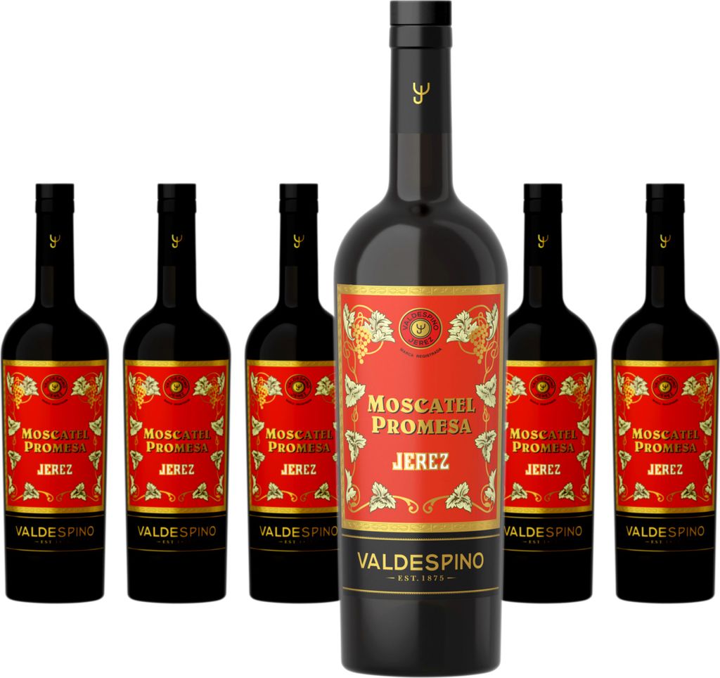 6 x Valdespino Sherry DO Moscatel Promesa