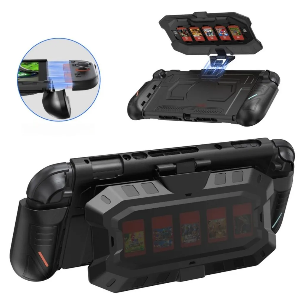 Protection Switch 2 Noir INF Mecha Idéale pour Jouer en Mode Table
