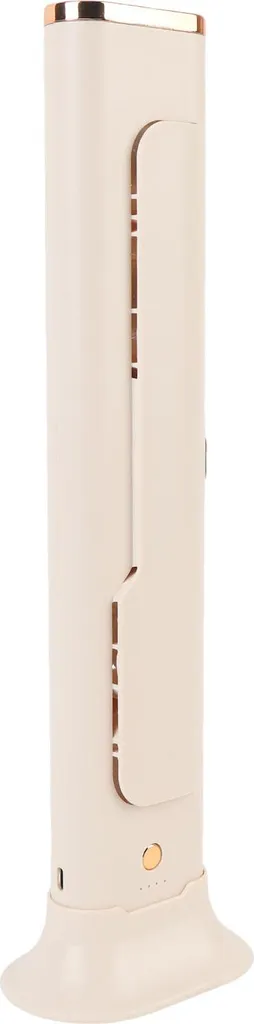 Ventilateur de table moderne beige sans pales - compact et silencieux - 7