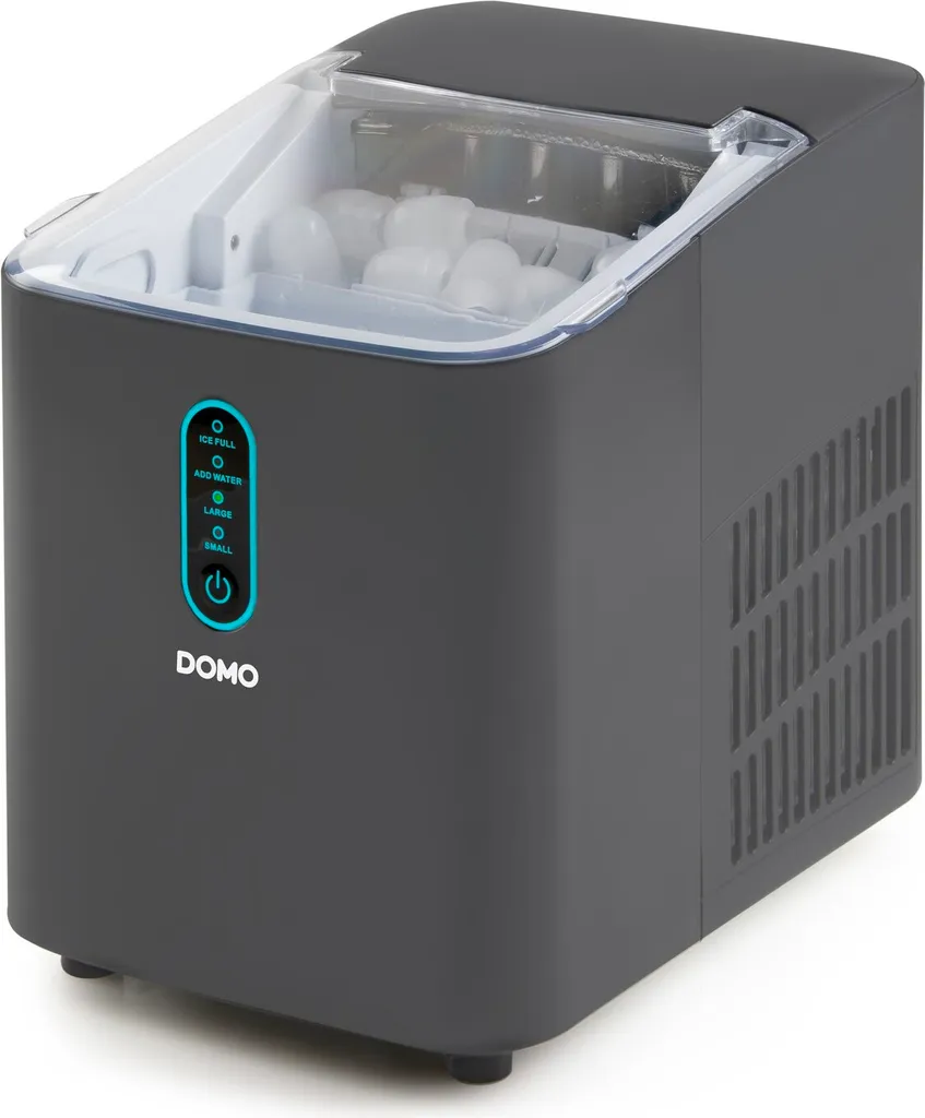 Fabbricatore di ghiaccio - grigio, compressore - DOMO DO1132IB