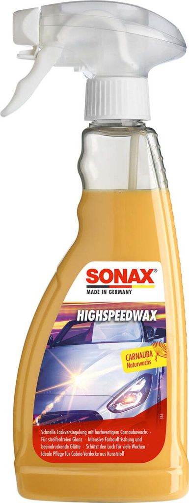 SONAX SN 1837570 HighSpeedWax (500 ml) blitzschnelle, Produktbild 