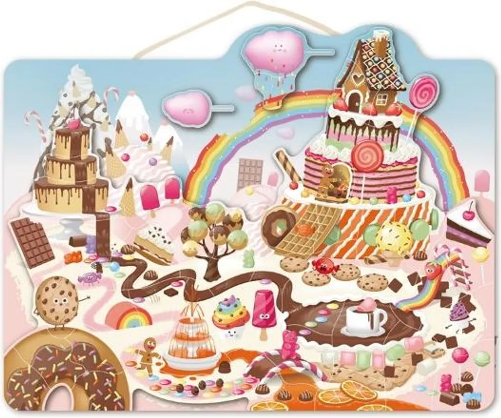 Speedy Monkey Puzzle Magnétique Bonbons 48 Pièces pour Enfant de 5 Ans