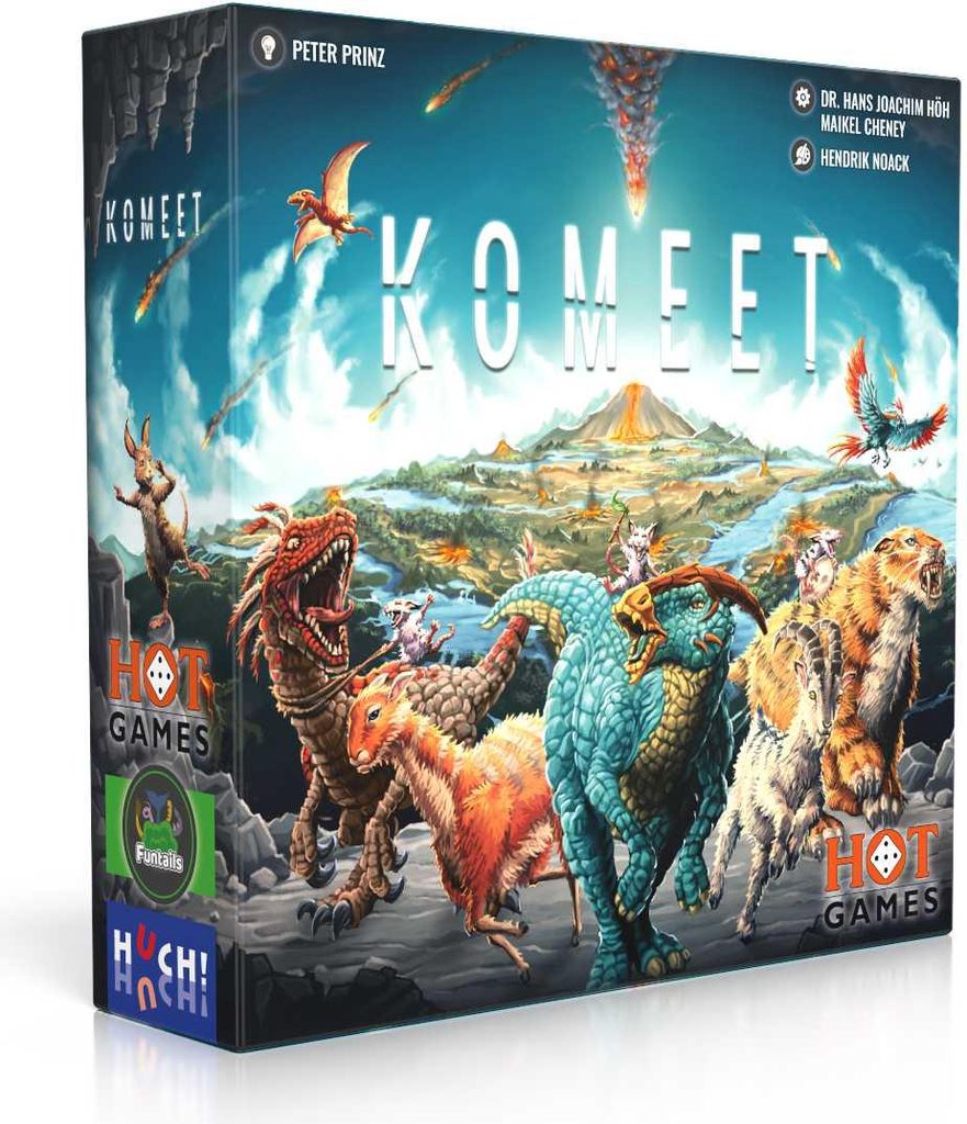 HOT Games Komeet Brettspiel strategisches Spiel für 2-4 Spieler