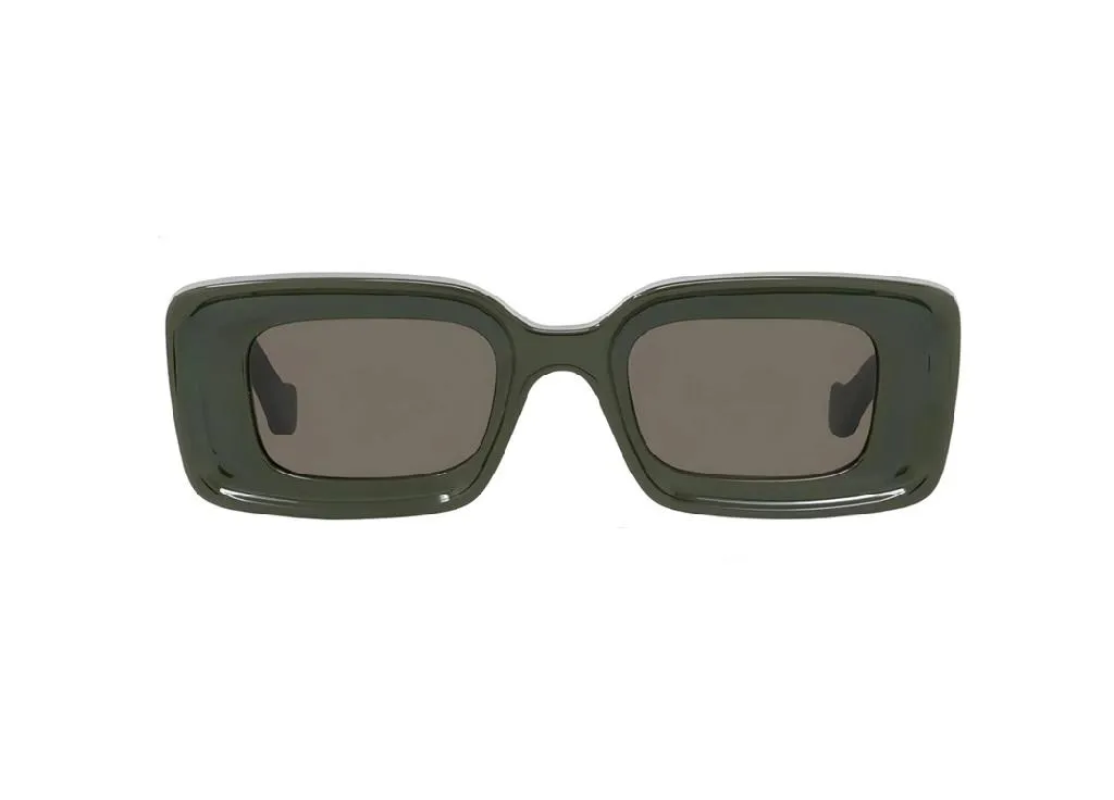 Lunettes Loewe LW40160I : Finis l'Éblouissement avec Style Géométrique Vert