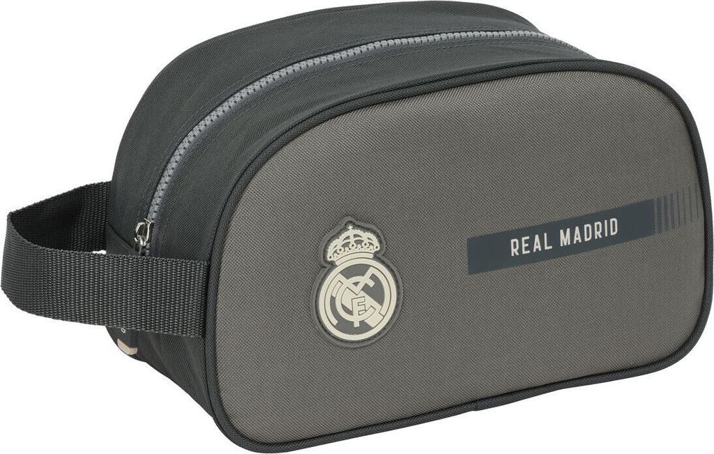 Reise-Toilettentasche Real Madrid C.F. Grau Sportlich 26 x Produktbild 