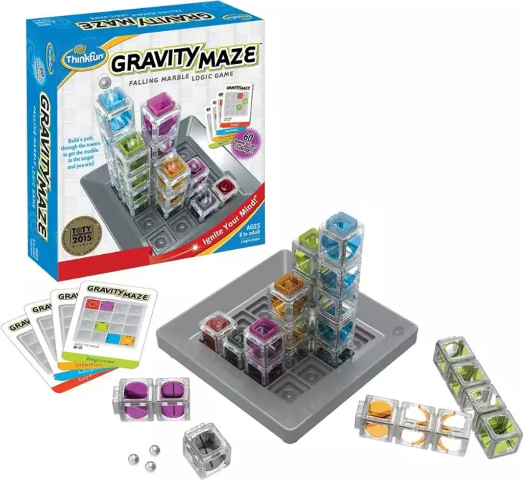 Résoudre des énigmes complexes avec le Labyrinthe de gravité ThinkFun