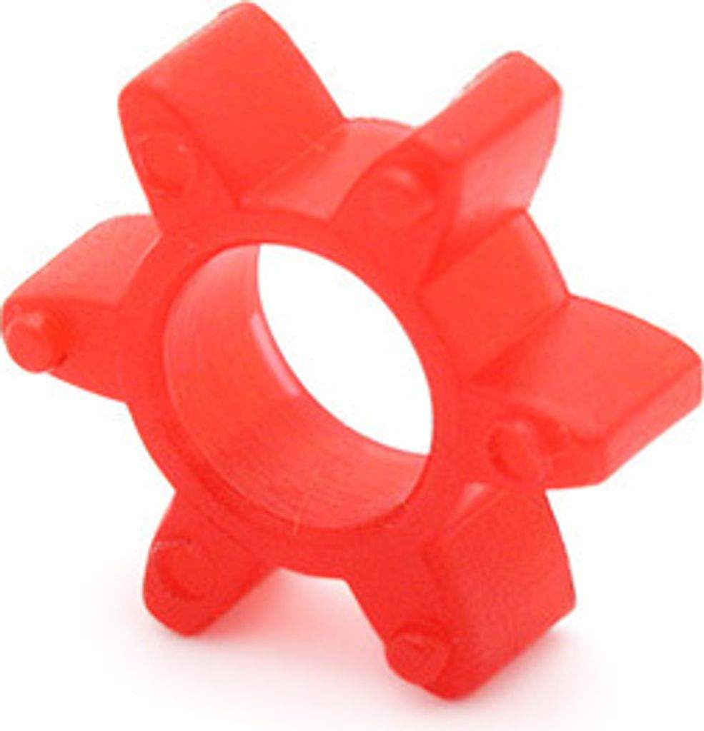 Kunststoffstern rot 98SH A für spielfreie Elastomerkupplung JM16C