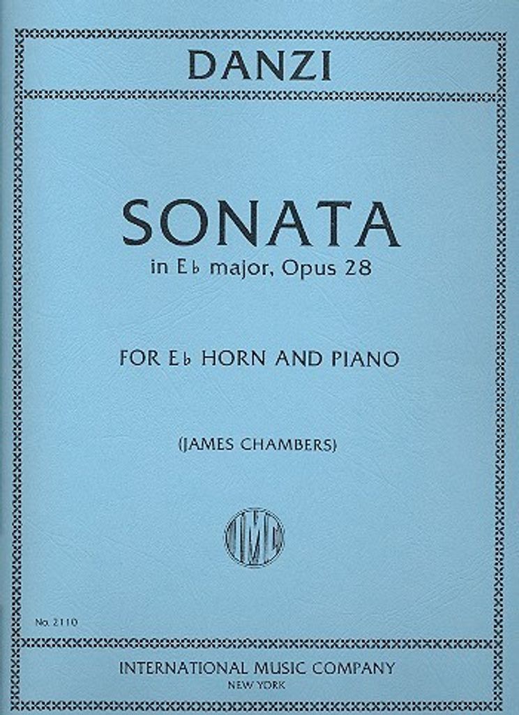 Sonata E Flat Major op.28 for Horn and Piano