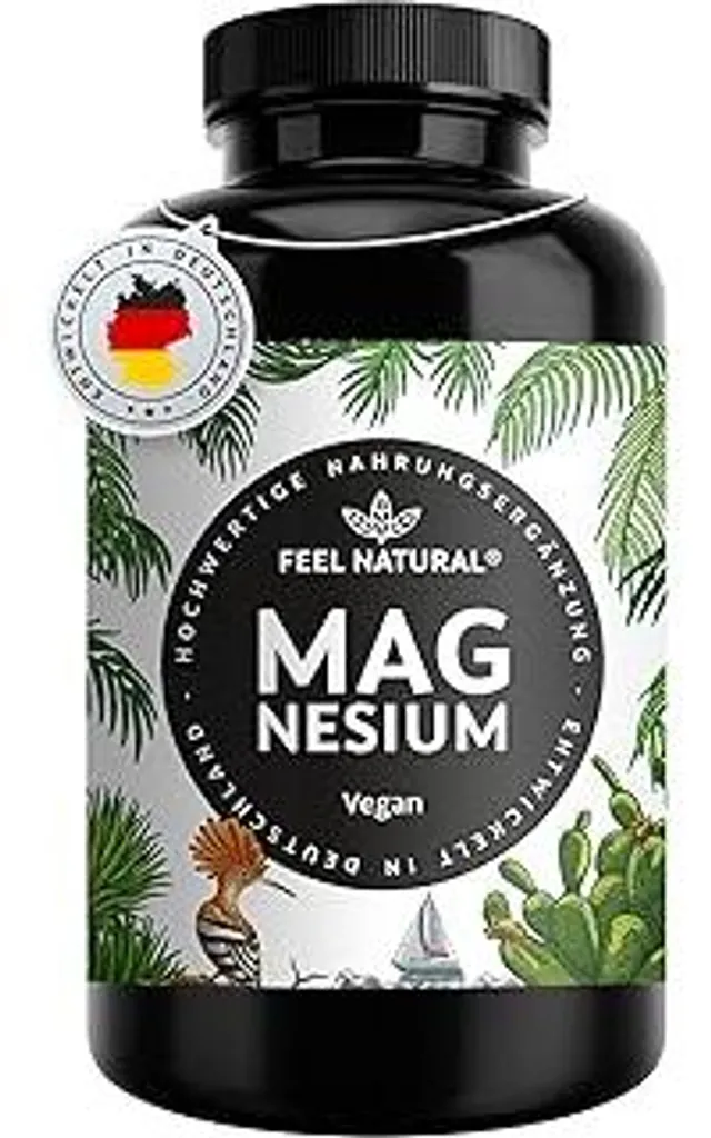 Magnesio Sport 400mg - Recupero Muscolare 365 Capsule Scorta Annuale