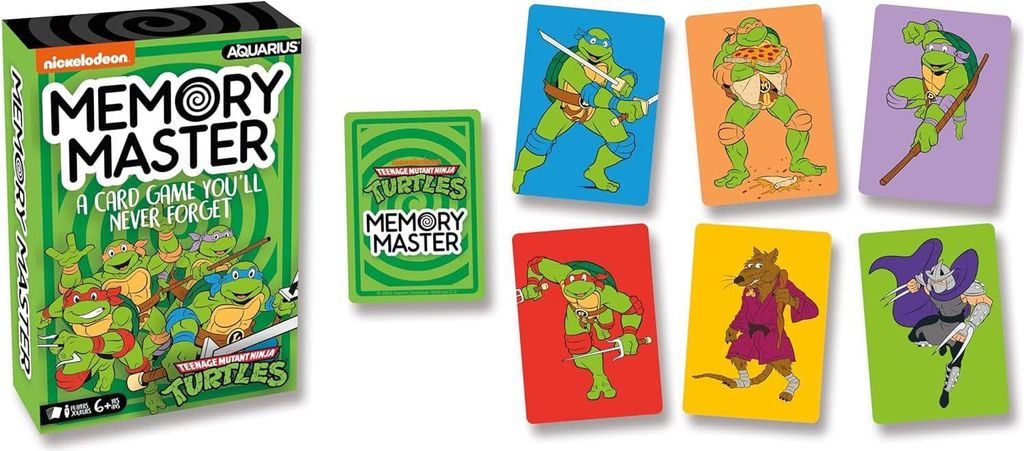 TMNT: Paměťová karetní hra Obrázek produktu 