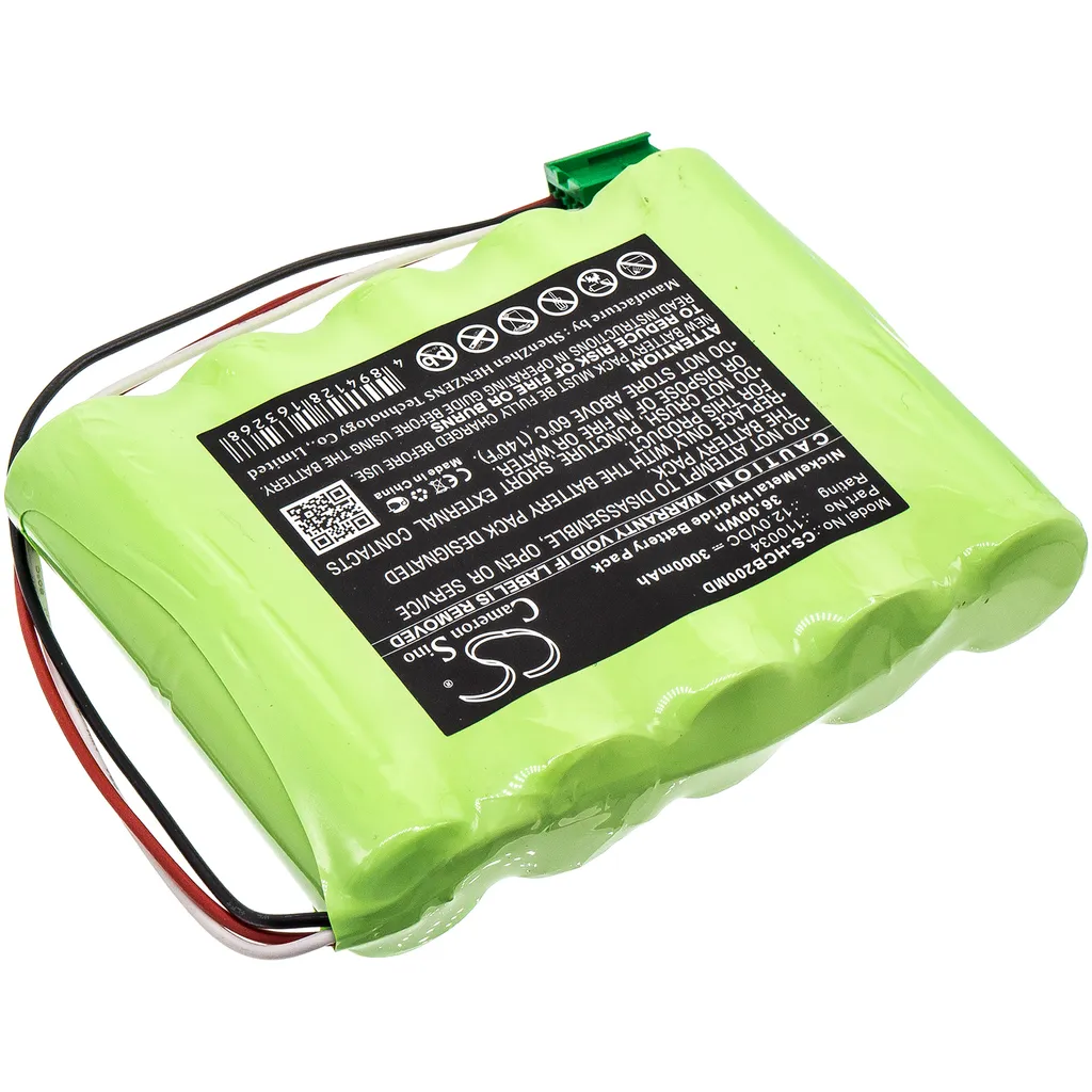 Batterie de rechange SCB2 Scope Hellige compatible référence 110034