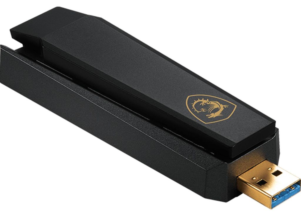 MSI AXE5400, Bezdrátový, USB, WLAN, Wi-Fi 6E (802.11ax), Obrázek produktu 