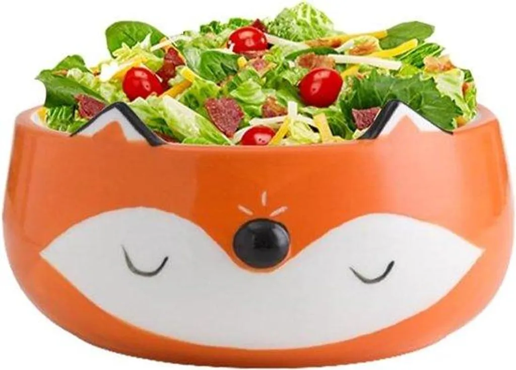Allecto Plus Bol en céramique avec motif d'animaux pour muesli et soupe