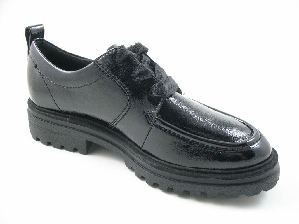 Wortmann Damen Schnürschuhe sportlich schwarz Gr. 40