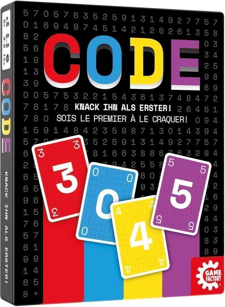 Gamefactory Code Kartenspiel 2-8 Spieler