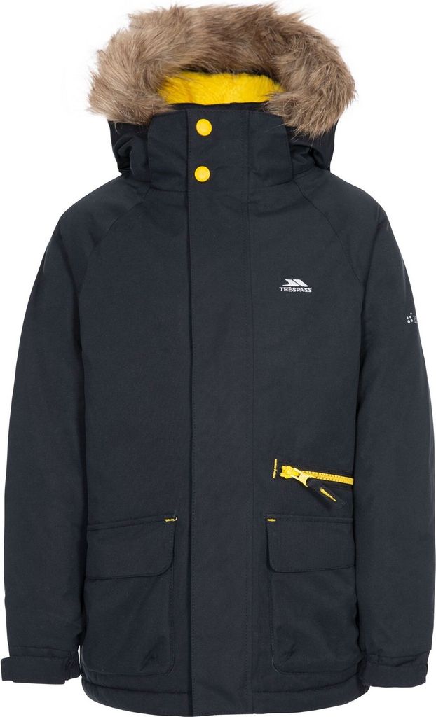 Trespass - "Upbeat" Parka für Kinder TP5107 (128) (Schwarz)