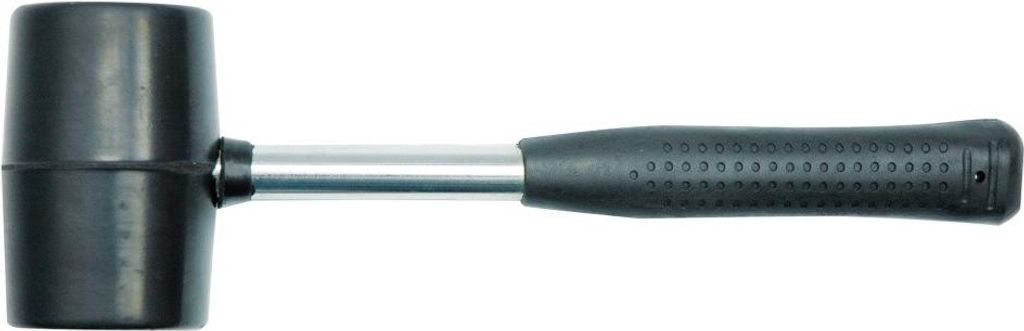 Gummihammer 410g, Stahlstiel - 33557 VOREL