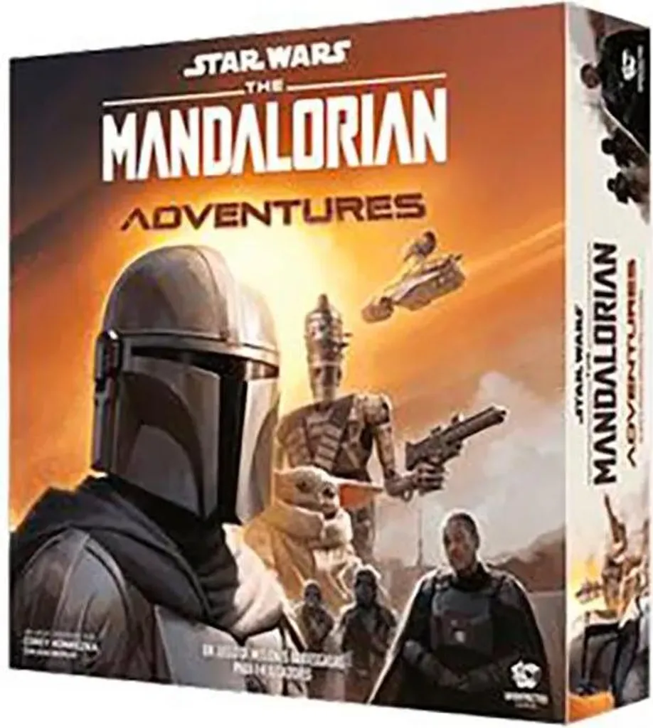 Asmodee The Mandalorian Adventures : Jeu de Plateau Star Wars Incontournable