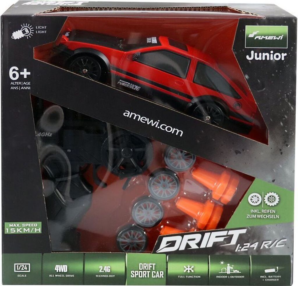 Amewi Drift Modello radiocomandato (RC) Auto sportiva Immagine del prodotto 
