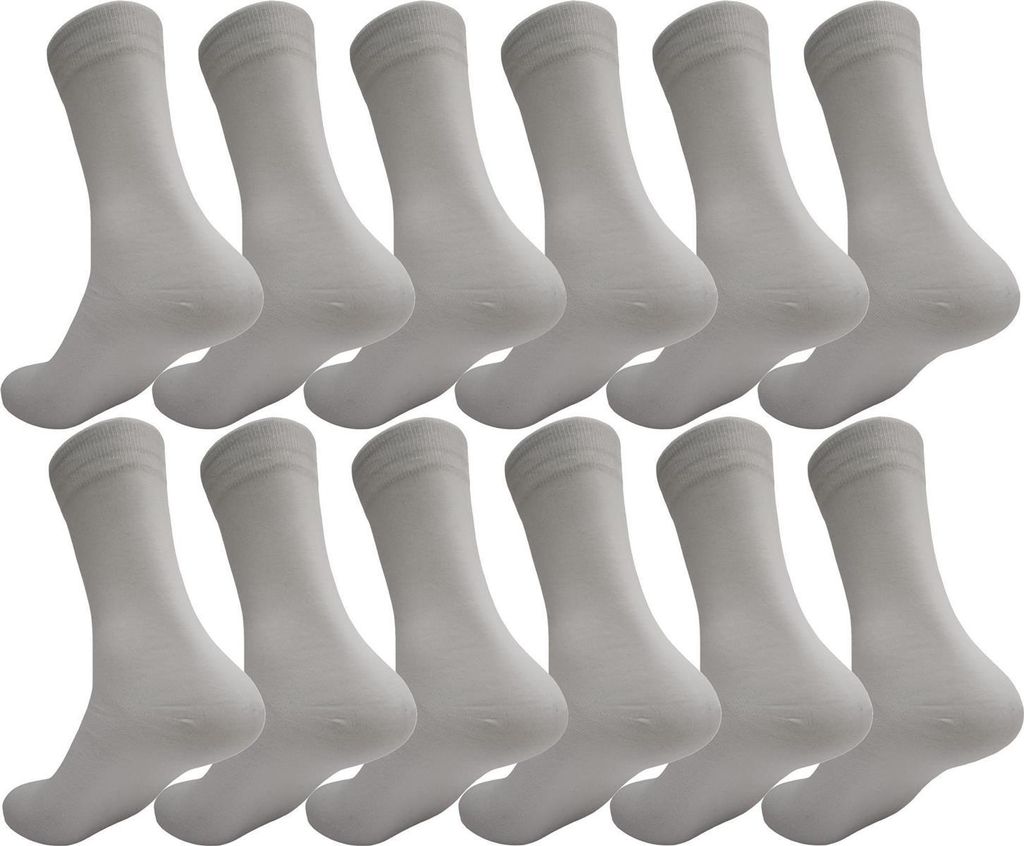 12 Paar Herren Socken in klassischer Form Freizeit Anzug Business, 12 Paar, Mix2/43-46