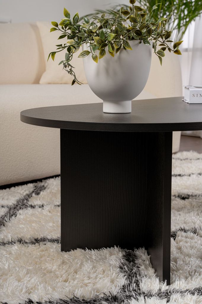 Skye Decor, Sable - Wood Black, Couchtisch, Holz Schwarz, Produktbild 4