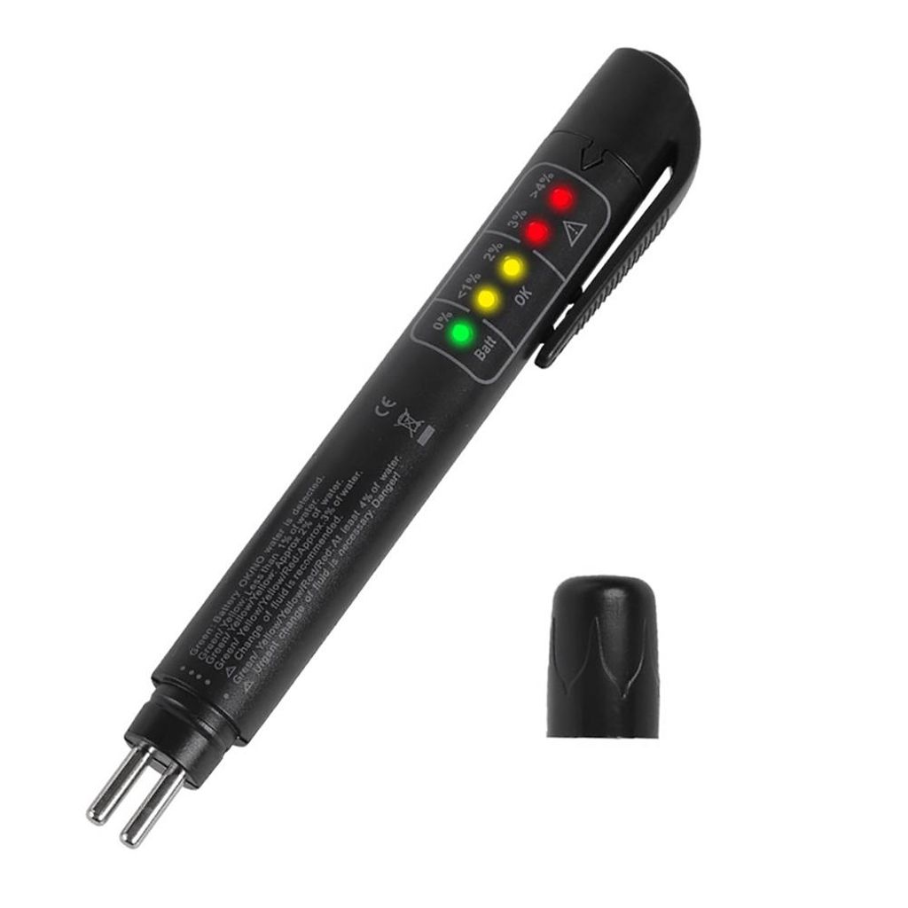 Bremsflüssigkeit Tester Stift mit 5 LED-Anzeigen – Produktbild 