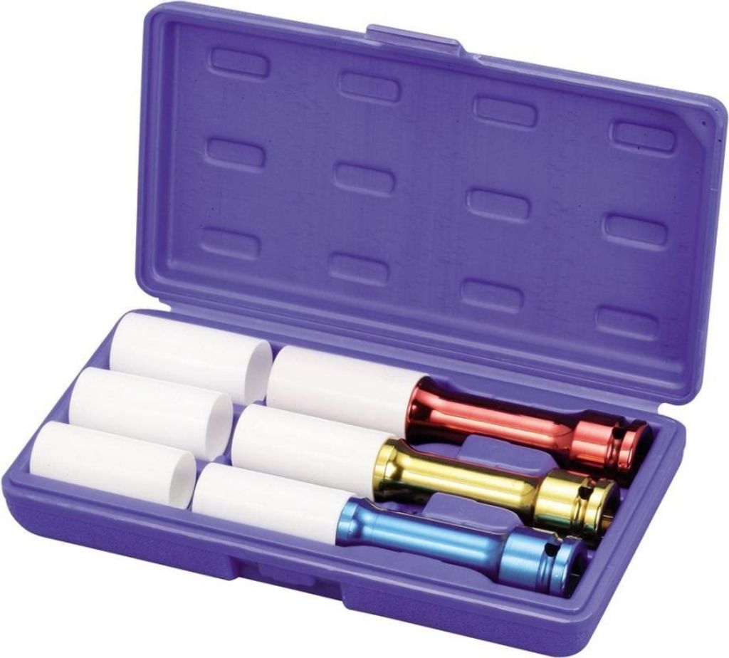Projahn 1/2 Extra Tiefe Schlagnuss Satz f. Alufelgen 3-tlg. Produktbild 