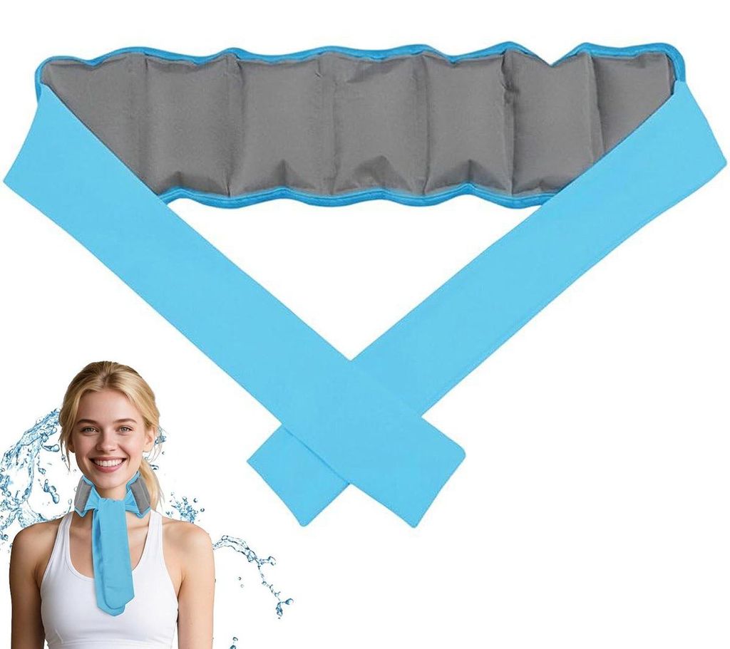 Eiskühlender Schal, Kühlendes Eis Tuch, Stirnband, Bandana, Produktbild 