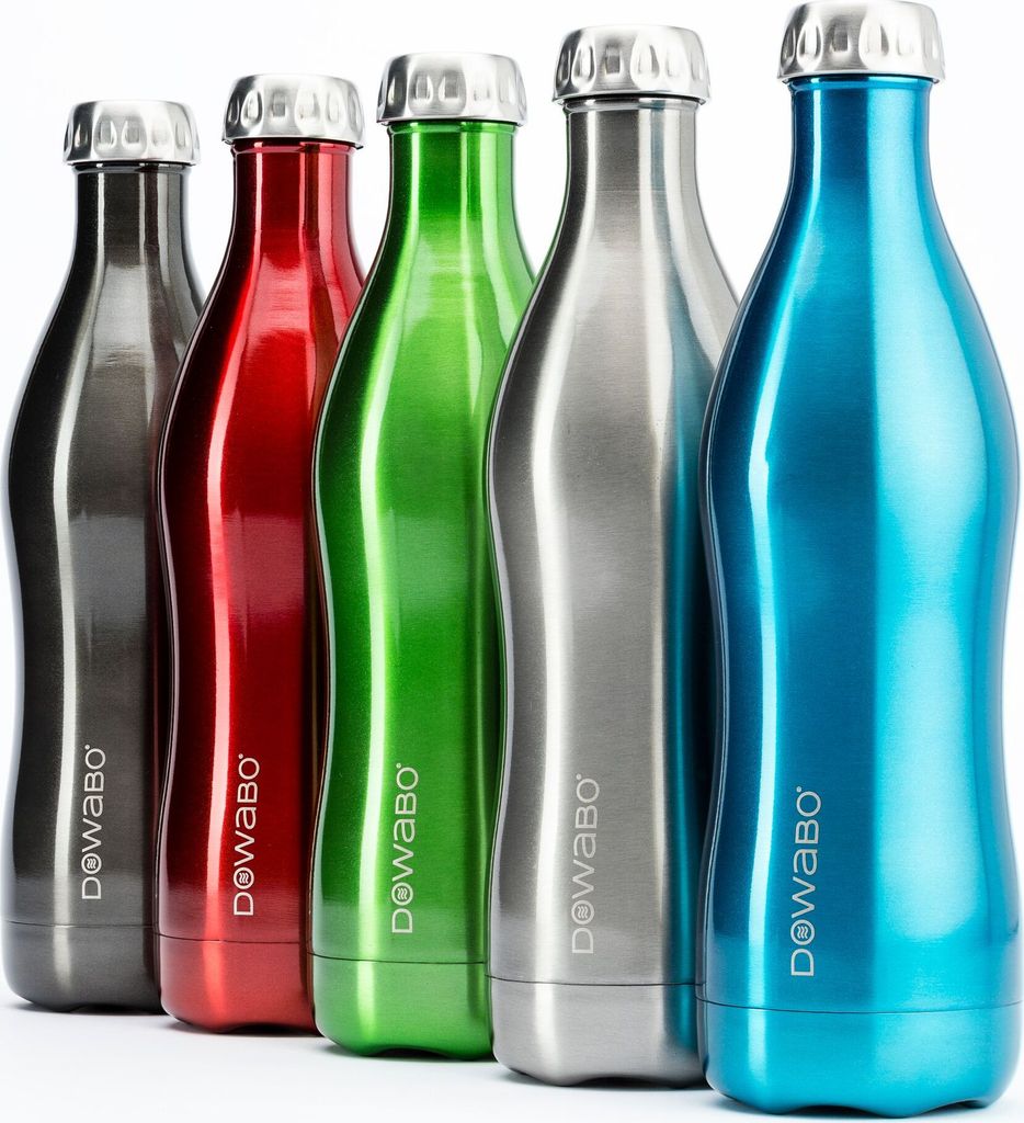DOWABO Isolierflasche Dowabo silver 750 ml