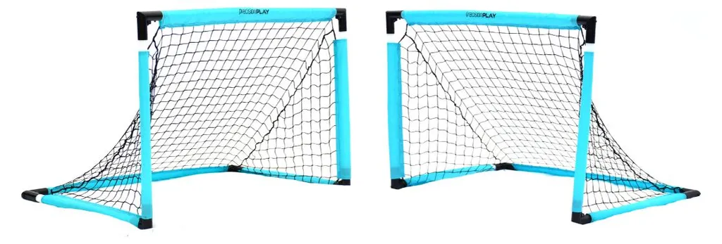 Cages de football pour jardin PrecisionPLAY - Pack de 2 buts nomades